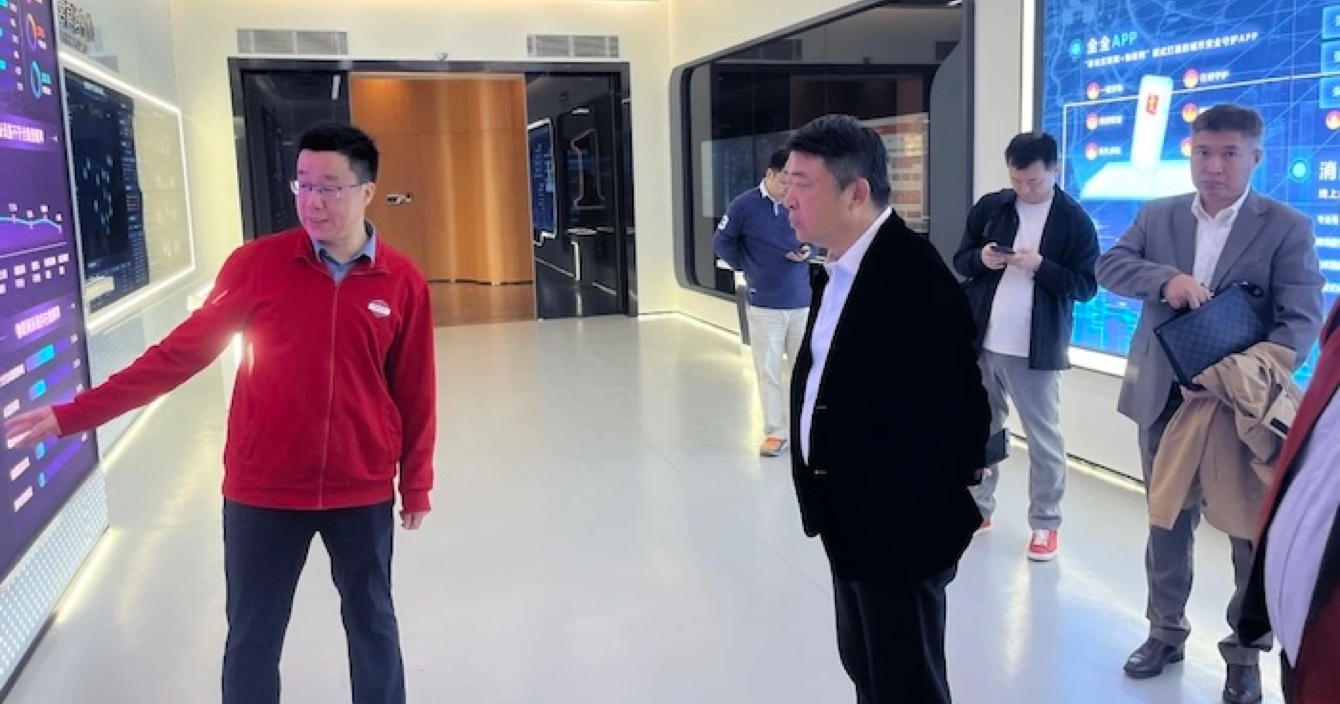 攜手中消在線，共繪智慧消防新藍(lán)圖